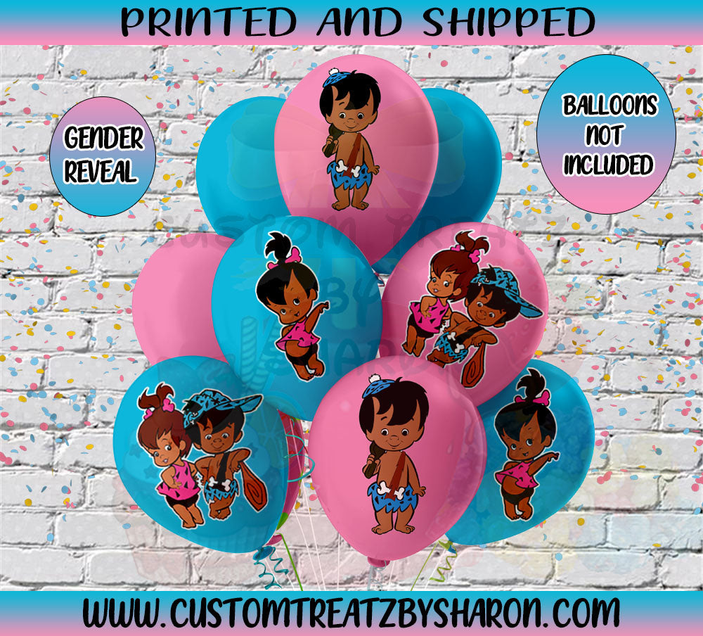 AFRICAN AMERICAN RUGRATS BALLOON STICKERS