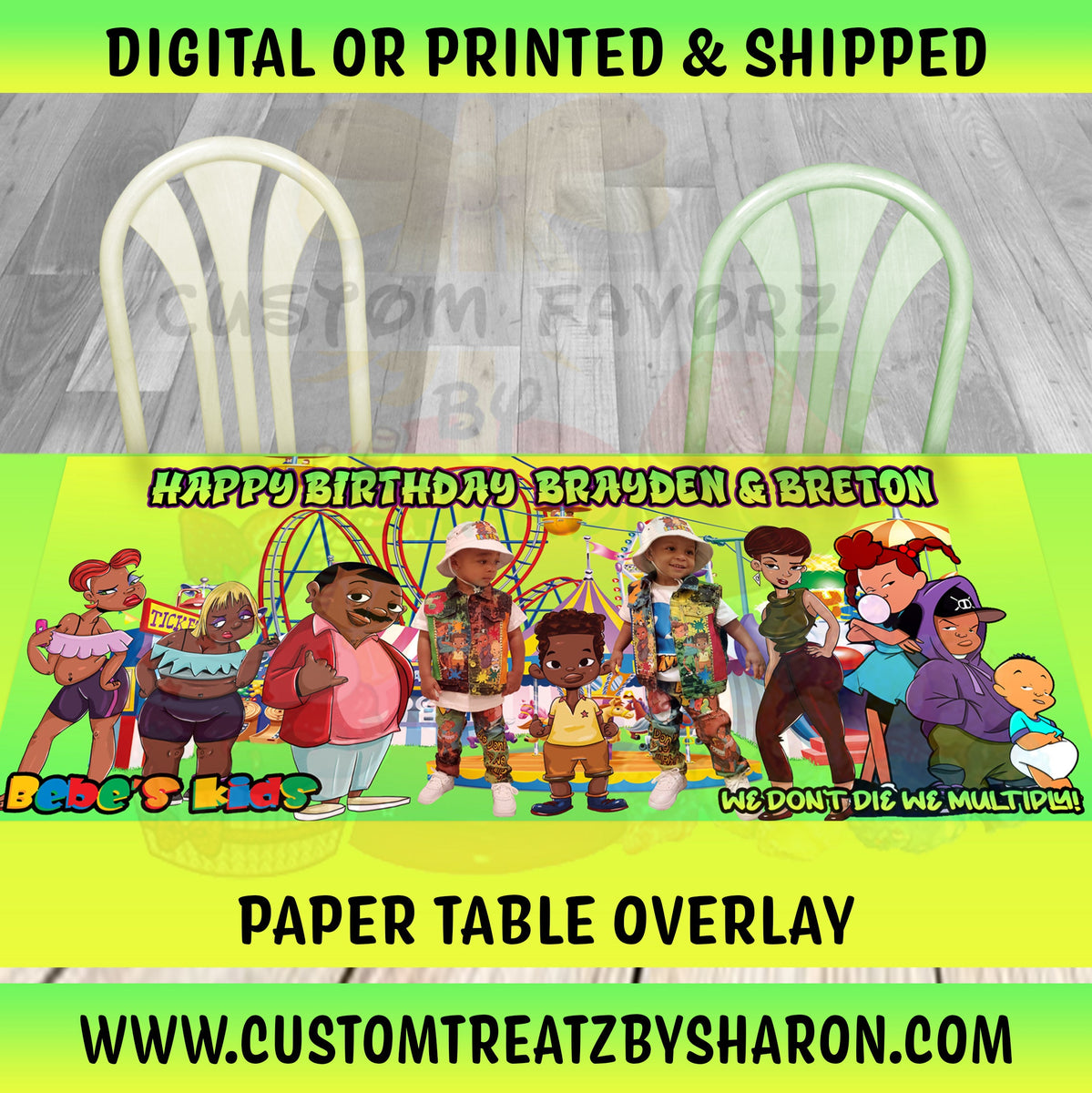 Custom cheap kids table