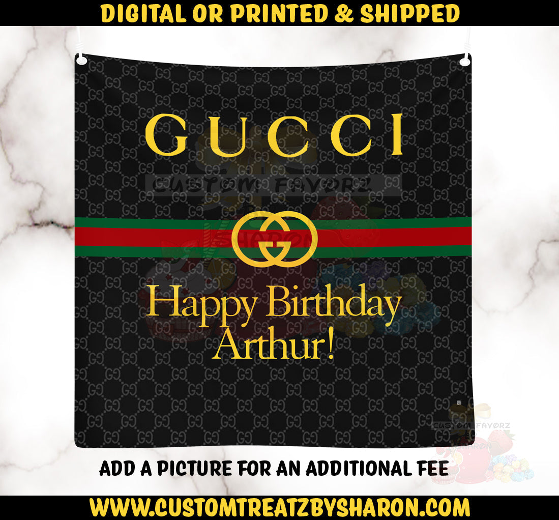 Gucci Birthday Card 