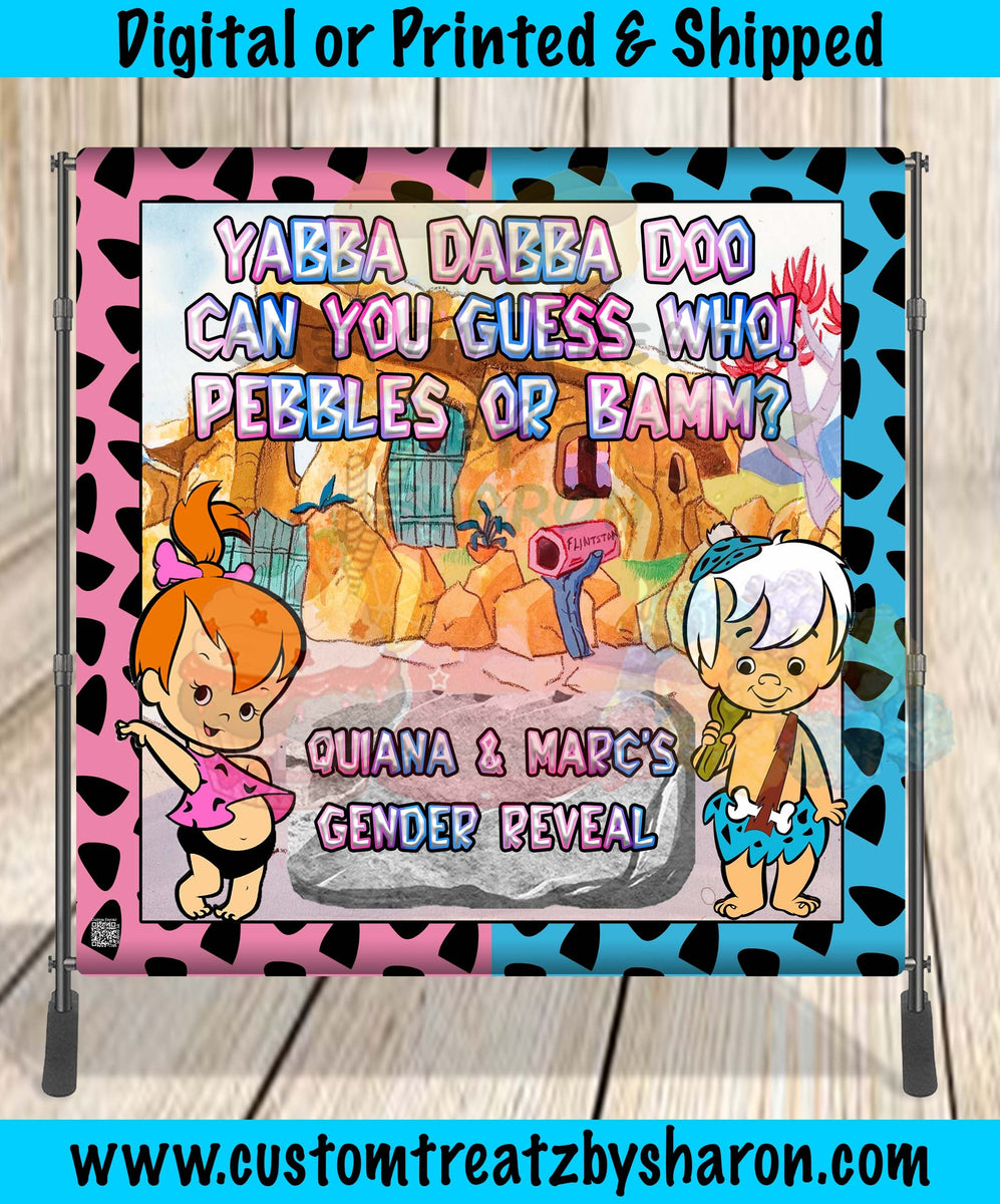 Guess the Gender Activity Banner Kit, 15ft - The Big Reveal