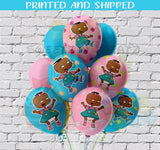 AFRICAN AMERICAN PHIL & LIL BALLOON STICKERS Custom Favorz by Sharon