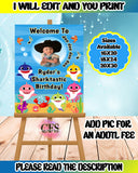 BABY SHARK WELCOME SIGN - DIGITAL ONLY