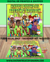BEBE'S KIDS REMOVABLE FLOOR DECAL Custom Favorz by Sharon