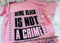 BLACK LIVES MATTER TEES Custom Favorz by Sharon