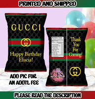 Black Gucci Chip Bags