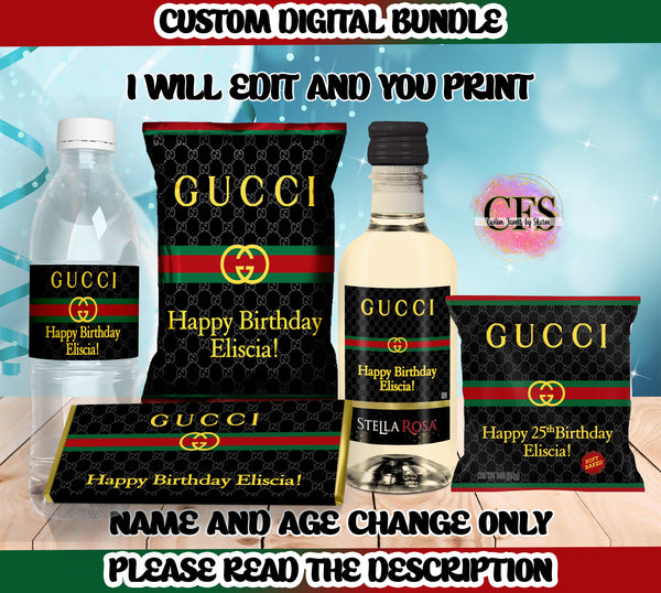 Black Gucci Digital Bundle