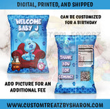 BLUES CLUES BABY SHOWER CHIP BAGS Custom Favorz by Sharon