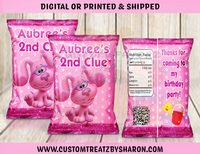 BLUES CLUES OR MAGENTA CHIP BAGS Custom Favorz by Sharon