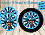 BOSS BABY BOY CHARGER PLATE INSERTS Custom Favorz by Sharon