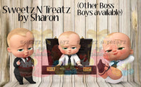BOSS BABY BOY SKITTLES BOX LABELS Custom Favorz by Sharon