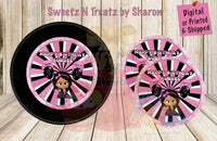 BOSS BABY GIRL PARTY AND CHARGER PLATE INSERT Custom Favorz by Sharon
