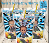 Boss Baby Boy Caprisun or Kool Aid Jammers Custom Favorz by Sharon