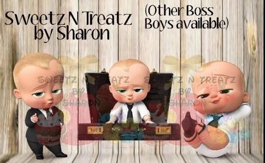 Boss Baby Gucci Gender Reveal Credit Card Invites