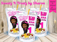 Boss Baby Girl Caprisun and Kool Aid Jammers Custom Favorz by Sharon