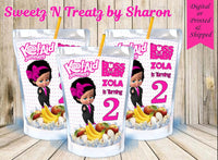 Boss Baby Girl Caprisun and Kool Aid Jammers Custom Favorz by Sharon