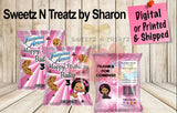 Boss Baby Girl Cookie Bags - Chips Ahoy - Oreos - Famous Amos Custom Favorz by Sharon
