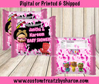 Boss Baby Girl Mini Sour Patch Kids Candies Custom Favorz by Sharon