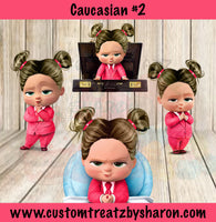 Boss Baby Girl VIP Pass & Ticket Invitation Custom Favorz by Sharon