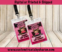 Boss Baby Girl VIP Pass & Ticket Invitation Custom Favorz by Sharon