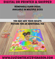CANDYLAND REMOVABLE FLOOR DECAL Custom Favorz by Sharon