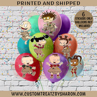 CAUCASIAN GUCCI RUGRATS BALLOON STICKERS Custom Favorz by Sharon