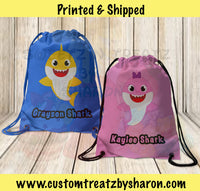 CHARACTER DRAWSTRING BACK PACK Custom Favorz by Sharon