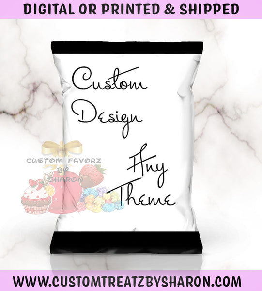 CUSTOM DESIGNED CHIP BAGS Custom Favorz by Sharon