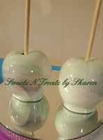 CUSTOMIZED CANDY APPLES - Hard Candy Apples - Themed Candy Apples - Candy Apples Custom Favorz by Sharon