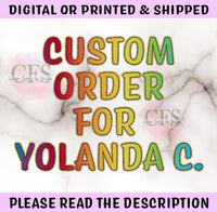 CUSTOM ORDER YOLANDA C. - CHANEL SAVE THE DATE - DO NOT PURCHASE OTHERWISE