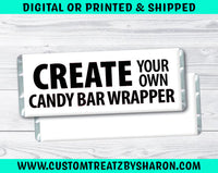 Custom Designed Hershey Bar Labels Custom Favorz by Sharon