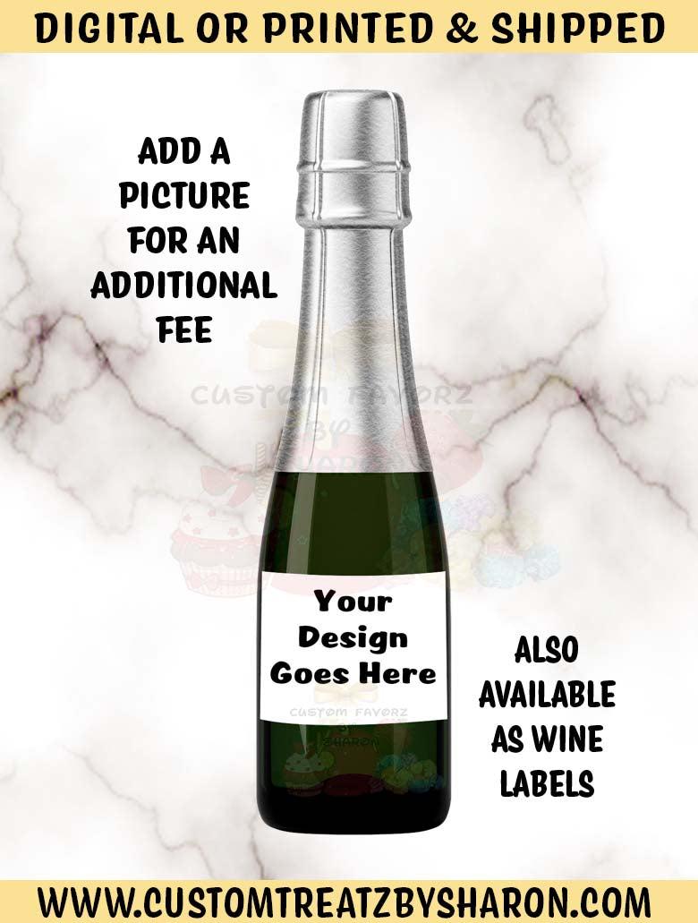 custom-designed-mini-champagne-and-wine-labels for Free Printable Mini Wine Bottle Labels Custom Designed Mini Champagne and Wine Labels for Free Printable Mini Wine Bottle Labels
