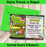 FRESH PRINCE 6X4 OR 7X5 PRINTABLE INVITE Custom Favorz by Sharon