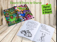 FRESH PRINCE COLORING BOOK Custom Favorz by Sharon