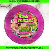 FRESH PRINCESS CHARGER AND PARTY PLATE INSERTS Custom Favorz by Sharon