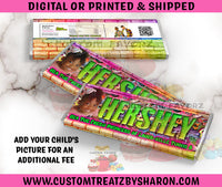 Fresh Princess Hershey Bar Labels Custom Favorz by Sharon
