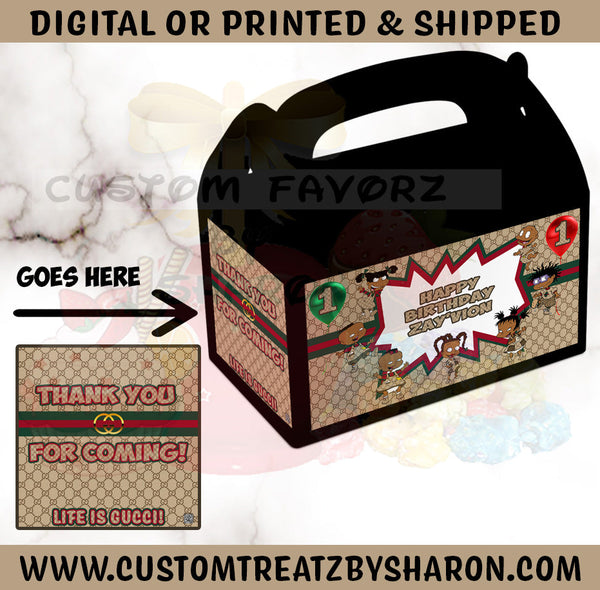 GUCCI RUGRATS GABLE BOX Custom Favorz by Sharon
