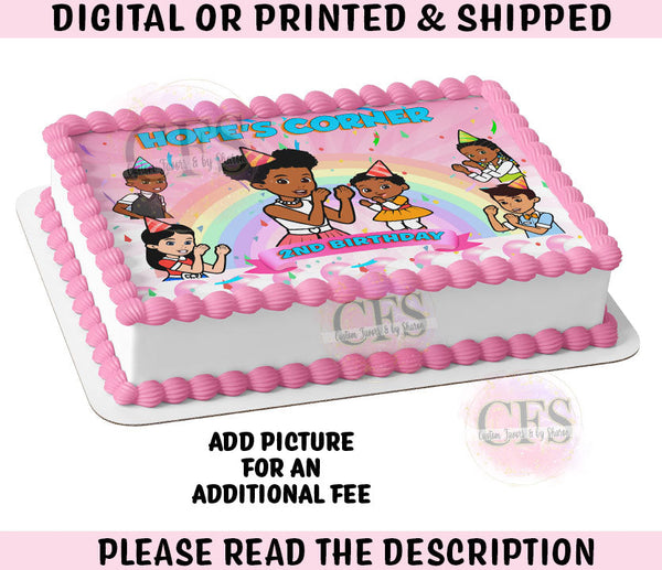 Edible Cake Toppers, Custom Edible Cake Images, Edible Prints Images –  Ediblecakeimage