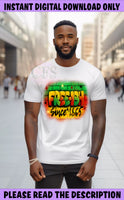 Air Brush Graffiti Juneteenth Bundle , PNG Only, Juneteenth PNG, Black History - INSTANT DOWNLOAD