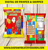 LEGO CHIP BAGS Custom Favorz by Sharon