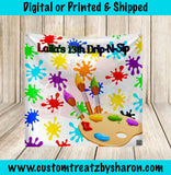 PAINT PARTY BACKDROP Custom Favorz by Sharon