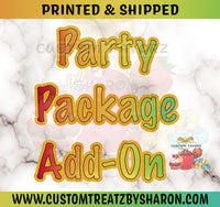 PARTY PACKAGE ADD-ON Custom Favorz by Sharon