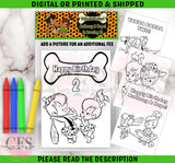 PEBBLES & BAMM COLORING PACK Custom Favorz by Sharon