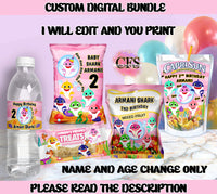 Baby Shark Digital Bundle (Pink)