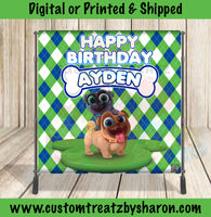 PUPPY DOG PALS BACKDROP Custom Favorz by Sharon