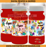 Rugrats Bubble Favors - Bubble Favors - Custom Bubble Favors - Rugrats Party - Rugrats Birthday -Baby Shower - Digital - Printed - Shipped Custom Favorz by Sharon