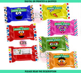 Sesame Street Face Rice Krispies Treat