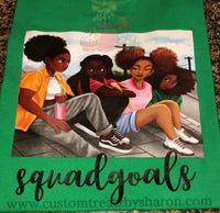 SQUAD GOALS TEE Custom Favorz by Sharon